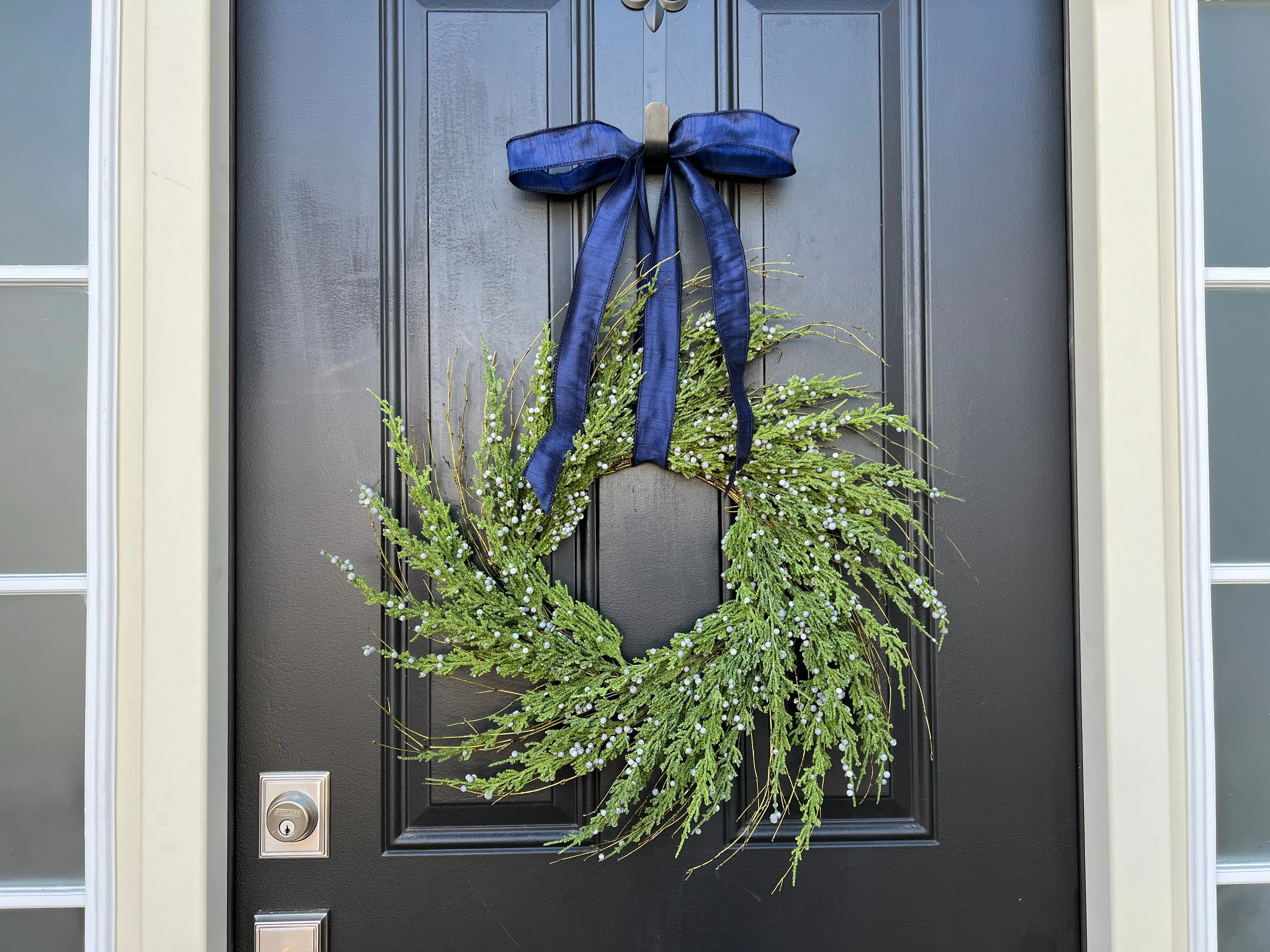 Winter Juniper Delight Wreath