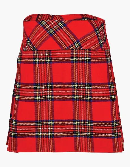 Women's Short Tartan Kilt by Royal Stewart